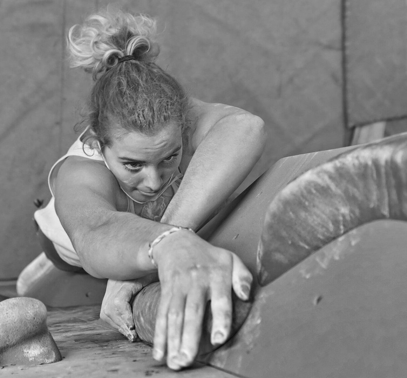 Travail de la gestuelle en coaching escalade